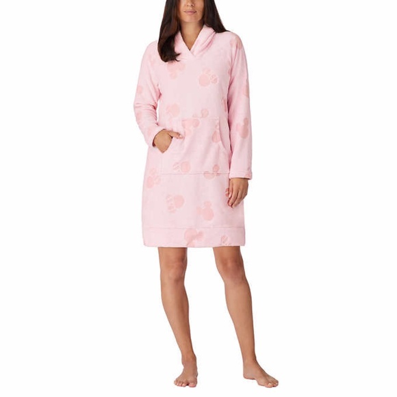 Disney Other - Disney Women's Fleece Lounge Hoodie - Minnie Mouse